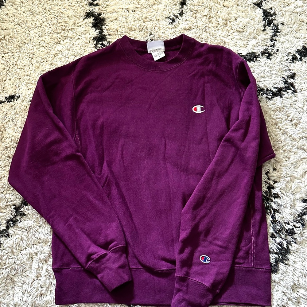 Champion Men's Purple Sweater